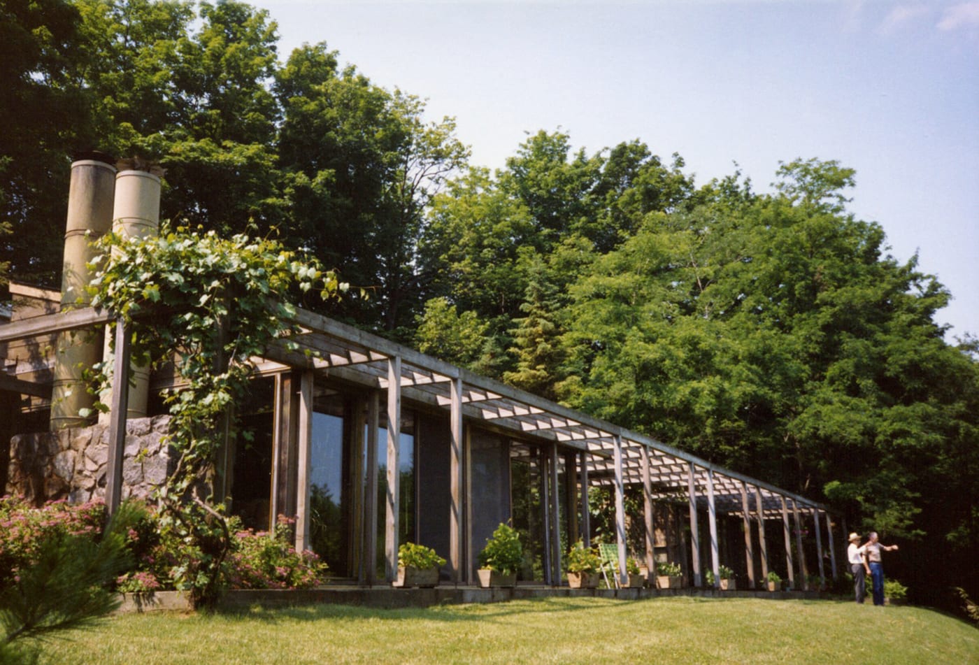 Arthur Kilgour retreated to a rural property near Peterborough, in a house designed by architect Ron Thom
