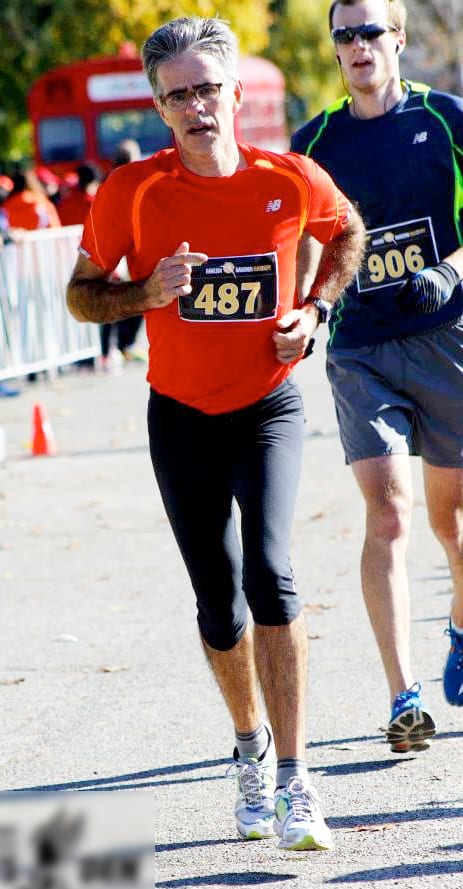 Sprinting the last 100 metres in Hamilton