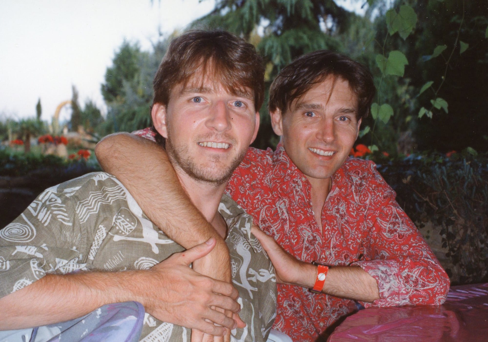 Stunning brothers: Wayne and Randy